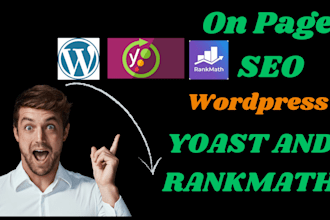 do wordpress onpage SEO optimization with rankmath and yoast