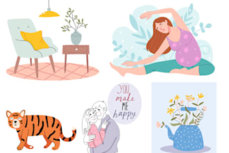 a simple vector illustration based on your idea