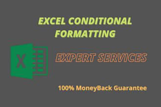 be your excel conditional formatting expert