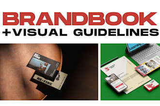 craft your brand guidelines, visual identity and brandbook