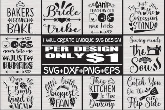 create unique svg cut file design