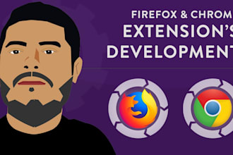 develop or fix , chrome , firefox extension