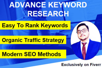 do SEO keyword research, content plan, website analysis and strategy