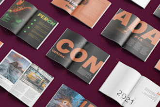 design catalog, magazines and journals with adobe indesign
