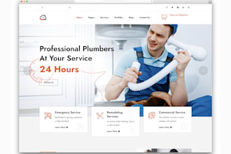 do plumbing cleaning contractor construction roofing hvac remodeling website