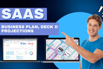 prepare a startup business plan for saas businesses
