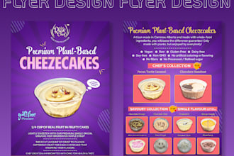 design creative business flyers and marketing materials for you