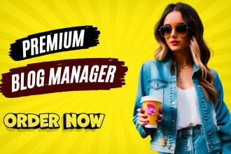 be your blog manager, content strategist, content writer, and SEO expert