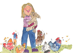 draw watercolour children book illustrations for you