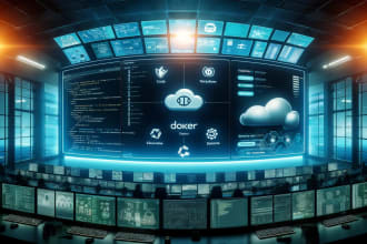 do expert devops solutions docker, kubernetes, AWS, terraform and ci cd