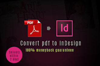 convert pdf to in design