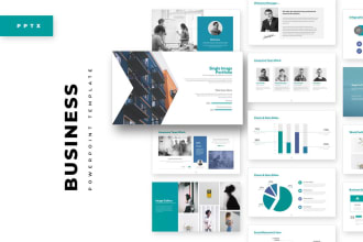 do powerpoint presentation, pitch deck and business template