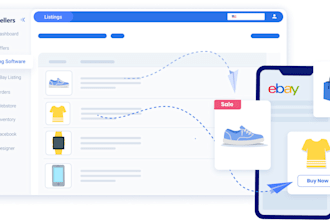 bulk product listings on ebay, and shopify