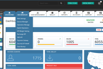 make multi recharge software with android app on your server