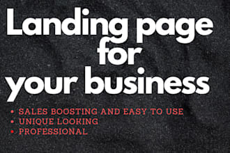 design wordpress landing page using elementor