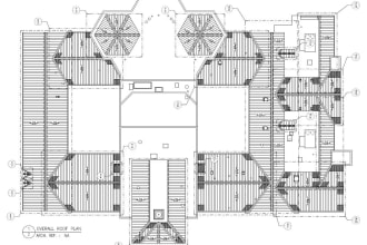 draw your roof plan and detailing