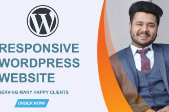 build, rebuild, redesign wordpress website, business website development