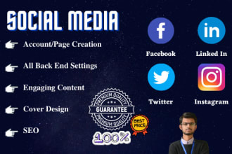 create facebook instagram x twitter