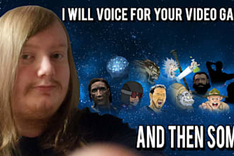 record voice over for your video game project