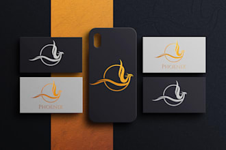 design modern logo and brand identity