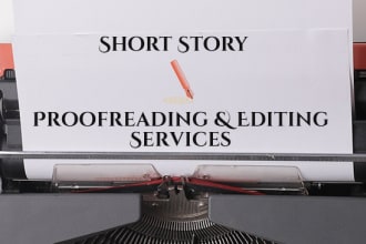 professionally edit and proofread your short story