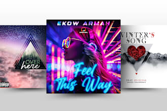 design an amazing album artwork cover in 24hrs