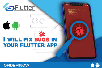 fix bugs in your flutter application