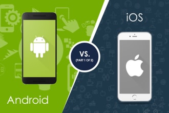 build a secured and functioning android and ios app