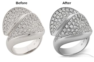 do high end image editing and photo jewelry retouch