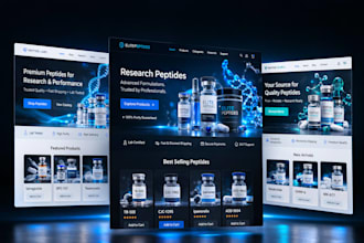 build fda compliant peptide website with payment processing