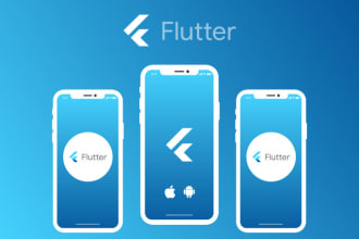 develop a hybrid mobile app using flutter