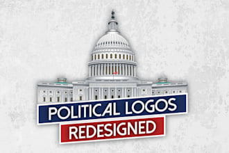 design a modern political logo with express delivery