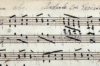 convert handwritten music into a professional music sheet pdf