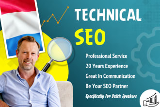 perform dutch technical SEO and audit with google search console and semrush