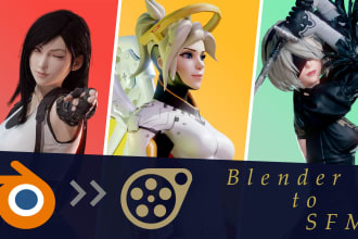 modify and port your 3d model to sfm and blender