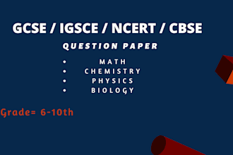 make tricky and conceptual questions on physics, chemistry and biology