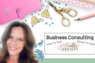 consult and coach on your business, etsy shop or start up