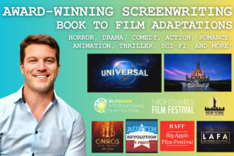 adapt your book into a screenplay for film or TV