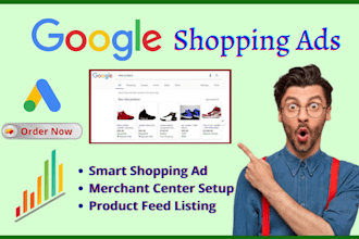setup smart google shopping ads for shopify dropshipping
