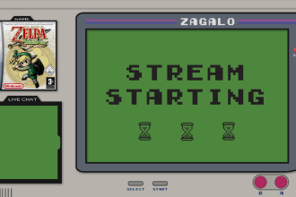 create a retro twitch overlay
