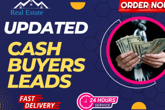 provide you active cash buyers for your property