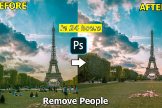 add and remove people, text or object in photo