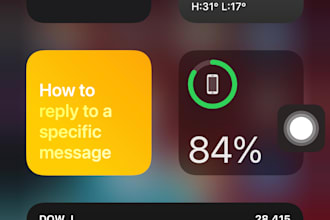 create a widget in ios 14