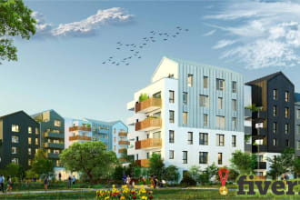 create 3d rendered images of your building
