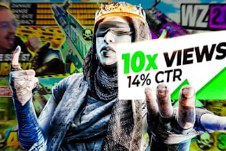 call of duty warzone gaming thumbnail