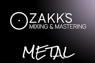mix and master your metal music