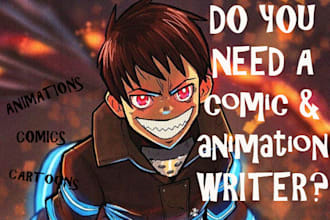 write your comic script