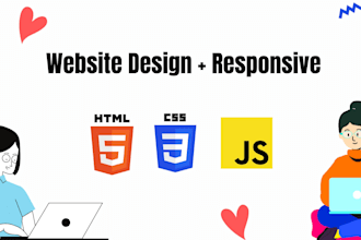 build any website in html,css, js, reactjs, vuejs, angular