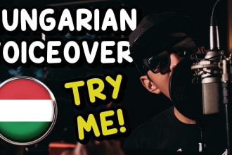 record hungarian male voiceovers