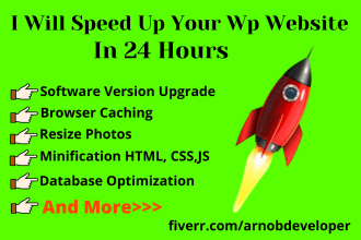 speed up your wordpress website in 24 hours